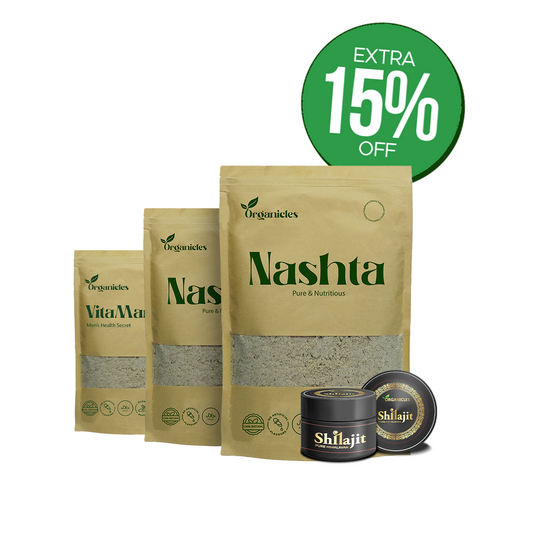 2 x Nashta + Vitaman + Shilajit