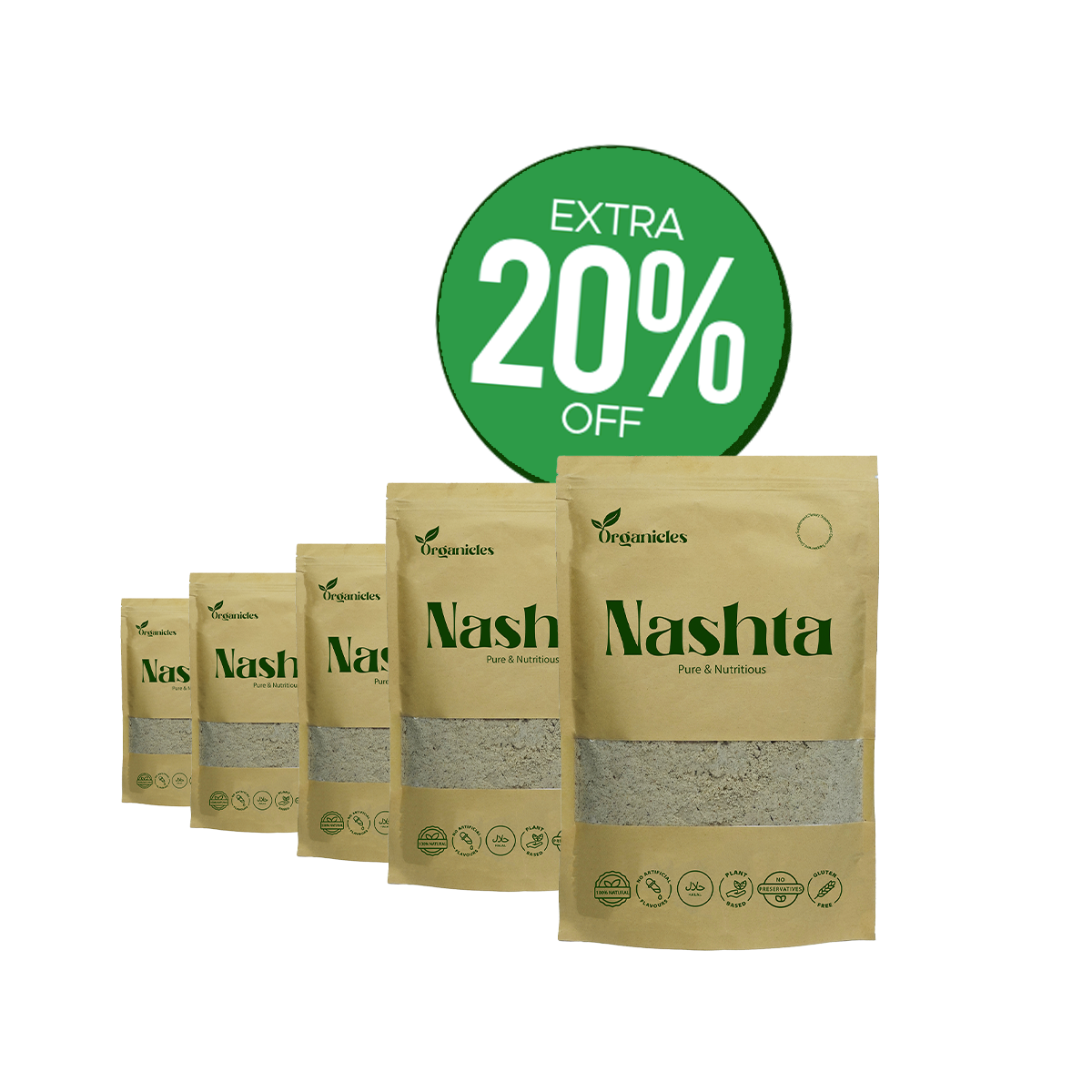 Nashta for 5 x Persons